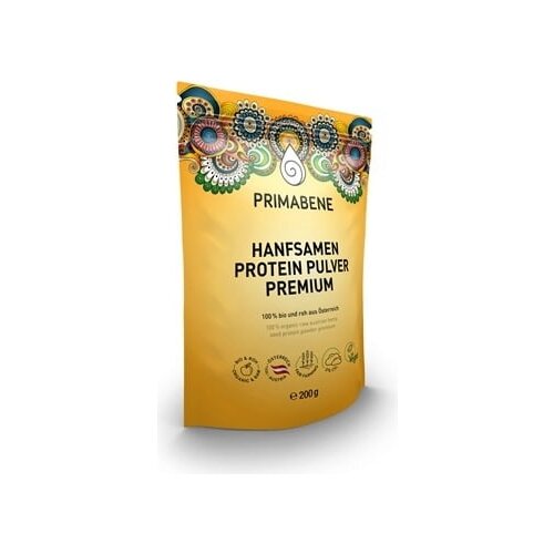 PRIMABENE Konopljina semena proteinski prašek premium presno bio Cene