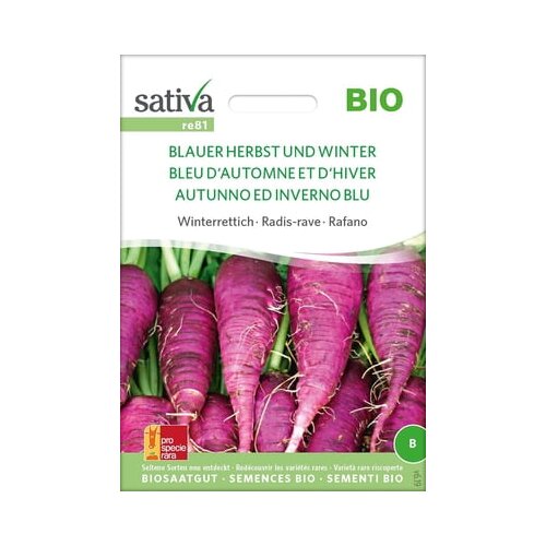 Sativa Ekološka zimska redkev "Modra jesen in zima" Cene