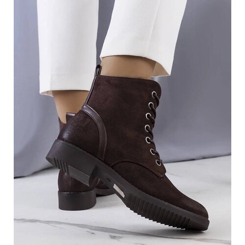 D/CEO Black wedge heeled boots Etylioo Cene
