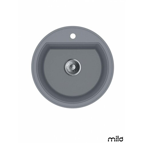 Milo Granitna sudopera Essence Ø51cm Diamond grey sifon ø90 Cene