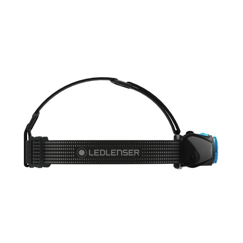 Ledlenser naglavna polnilna svetilka MH7, modra Slike