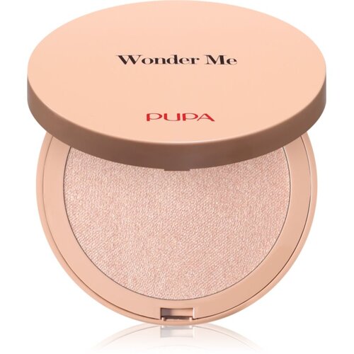 PUPA Milano Wonder Me Glow kompaktni highlighter u prahu nijansa 101 - Rose Gold 7.5 g Slike