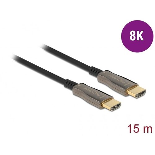 Delock Active Optical Cable HDMI 8K 60 Hz 15 m Slike