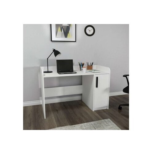 Hanah home Luses radni sto, 123,6x83x60 cm, Bijela Slike