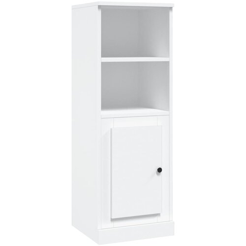 Maison Chic Visoka omara - Komoda - Predalnik bela 36x35,5x103,5 cm inženirski les, (21722408) Cene