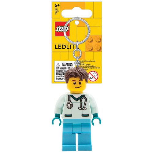 Lego City privezak za ključeve sa svetlom: Medicinski tehničar ( LGL-KE194H ) Slike