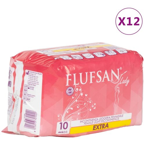 vidaXL Flufsan Vložki za inkontinenco za ženske 120 kosov Cene