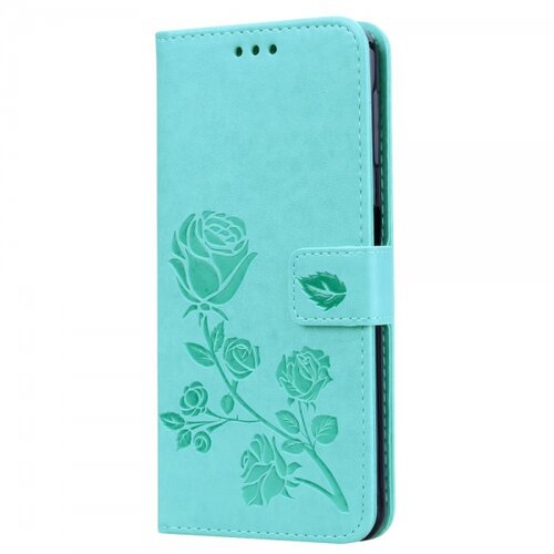 Onasi rose preklopna torbica za samsung galaxy A7 2018 A750 - mint Slike