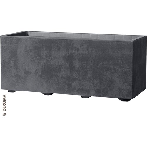 DEROMA Korito za rastline &amp;quot;Millennium&amp;quot; 99 cm z rezervoarjem za vodo - antracit Slike