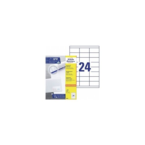 Avery Zweckform Univerzalne naljepnice 3664, 70 x 33,8 mm, bijele Cijene