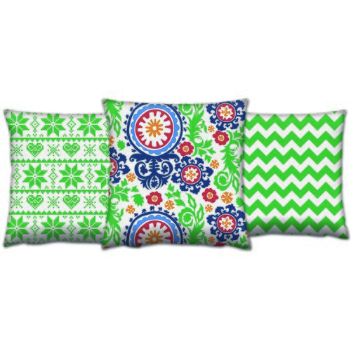 Opviq Set od 3 jastuka 43x43cm &amp;Scaron;areni Slike