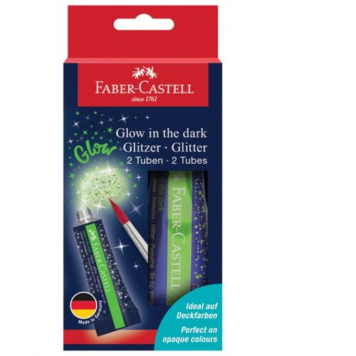  GLITTER U TUBI GLOW PK2 FABER CASTELL 125092 * DO ISTEKA ZALIHA Cijene