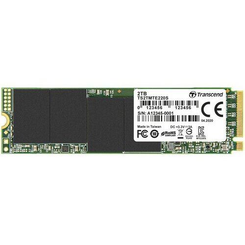 Transcend 2TB PCIe NVMe SSD 220S M.2 (2280) | TS2TMTE220S ssd hard disk Slike