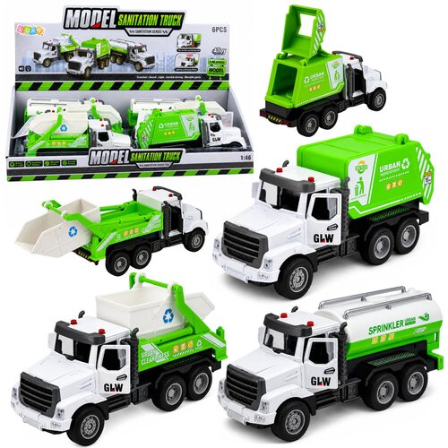  Municipal Vehicle Metal Cabin Drive Opening Doors Lights Sounds 1:46 Cene