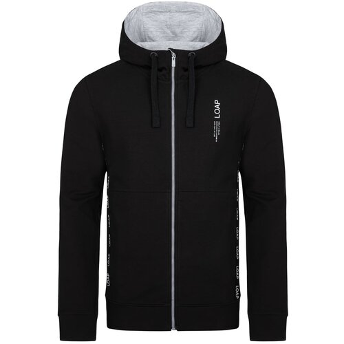 LOAP Men&amp;#039;s sweatshirt EWOLUCION Black Slike