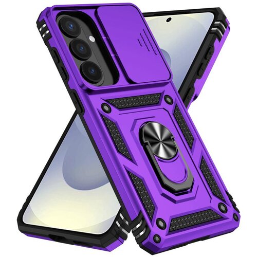 SUNSKY Hybrid Armor ovitek za Samsung S26 Plus, Vijoličen Slike