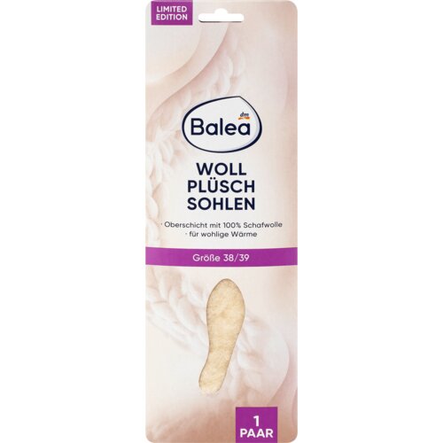 Balea plišano vuneni ulošci za cipele, veličina 38/39 2 kom Cene