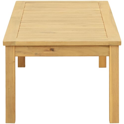  Kava Stol Svijetla akacija 90 x 50 x 36 cm Čvrsto drvo akacije Slike