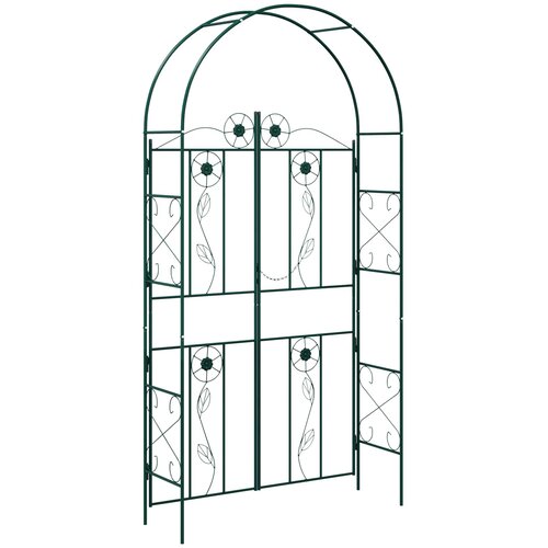  Vrtni Luk Jednobojno Zelena 115 x 37 x 226 cm Slike