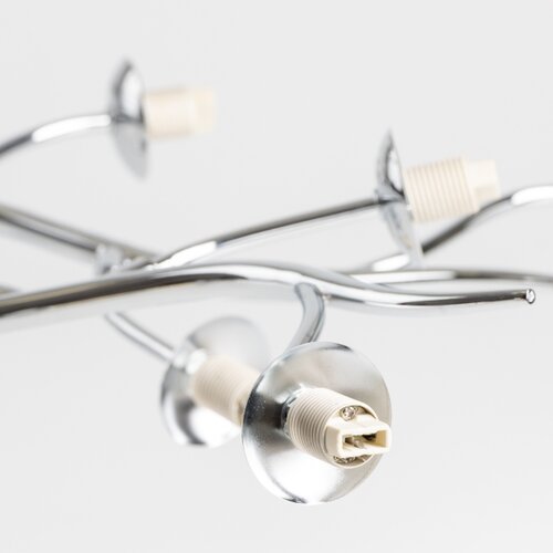  Brilagi - LED plafonski luster MISTEL 15xG9/3W/230V crni hrom/dimljeno Slike