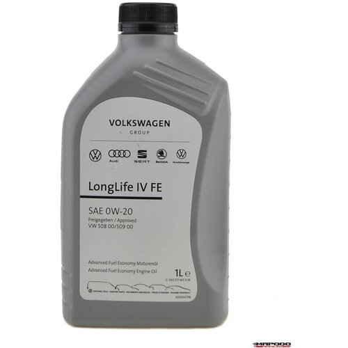 VAG AUDI SEAT &amp;Scaron;KODA VOKSWAGEN MOTORNO OLJE VAG AUDI GS60577M2 1L 0W-20 original Slike