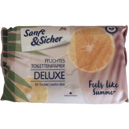 Sanft&Sicher Feels like Summer - vlažni toalet papir 100 kom Cene