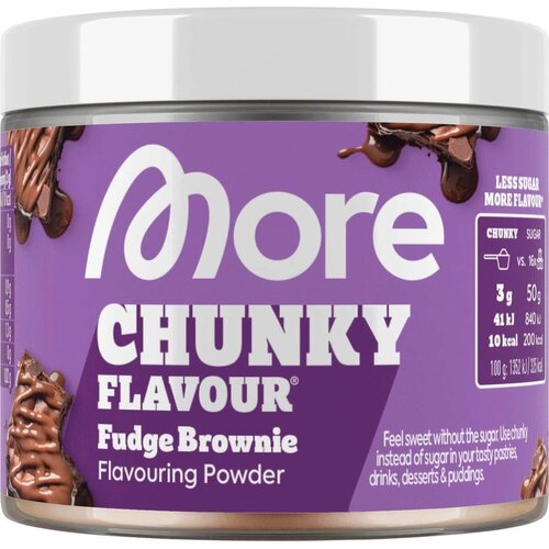 More Nutrition Chunky Flavour vegan - Fudge Brownie Slike