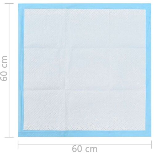  Vzgajalne podloge za pse 200 kosov 60x60 cm netkano blago, (20826692) Slike