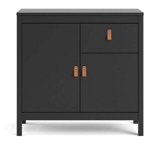 Tvilum crna komoda Madrid, 82 x 79,7 cm Cijene