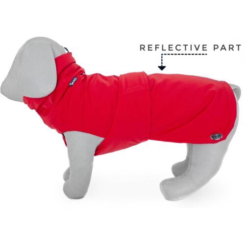 13th Dog jakna za pse ruby S2 33cm crvena Cene