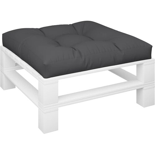  Jastuk za palete crni 70 x 70 x 12 cm od tkanine Slike