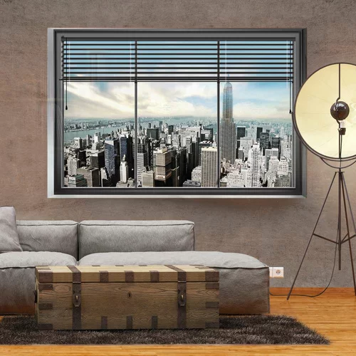  tapeta - New York window 150x105