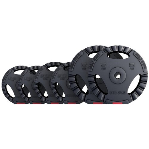 Gorilla Sports Set plastičnih tegova sa rukohvatima (17,5 kg) Cene