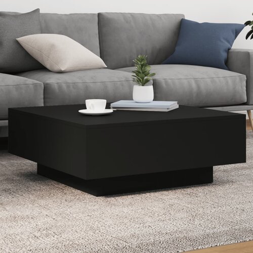 vidaXL Stolić za kavu crni 80 x 80 x 31 cm od iverice Cijene