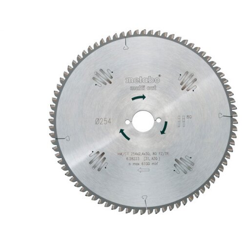 Metabo MultiCutProf 254x30, 80 F Z /TZ 5neg Cene