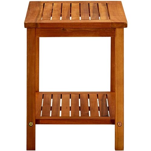 VidaXL stolić za kavu 50 x 35 x 45 cm od masivnog bagremovog drva Slike