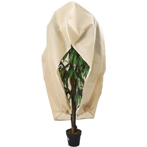 Maison Chic Prevleka za zunanjo pohi&amp;scaron;tvo - Koprena za rastline iz flisa z zadrgo 4 kosi 70 g/m&amp;sup2; 3,93x3 m, (21795105) Slike