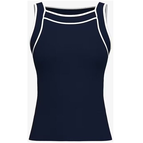Linea Emme Marella Majice brez rokavov 15361011 Modra Cene