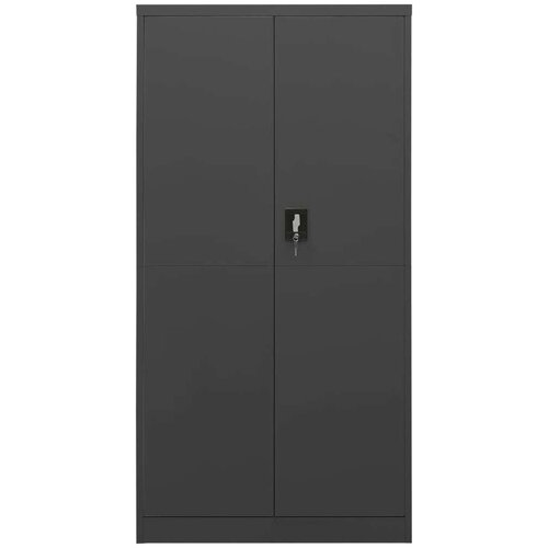 VidaXL Ormarić s ključem antracit 90 x 40 x 180 cm čelični Slike