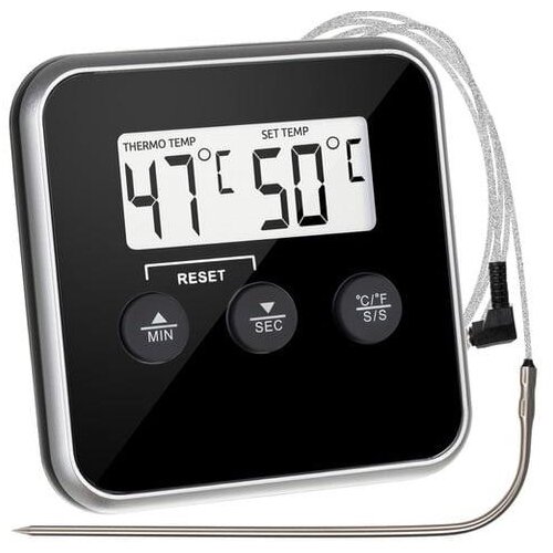  LCD kuhinjski termometer s sondo do 250°C Cene