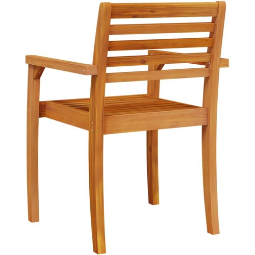  Vrtne stolice 6 kom 59x55x85 cm od masivnog bagremovog drva Slike
