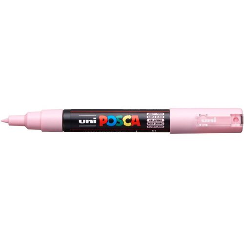 POSCA Uni flomaster; konica 0,7 mm bullet; svetlo pink, (22005609) Cene
