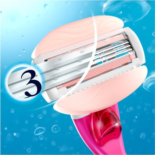 Gillette Venus ComfortGlide Spa Breeze nadomestne britvice 4 ks za ženske Slike