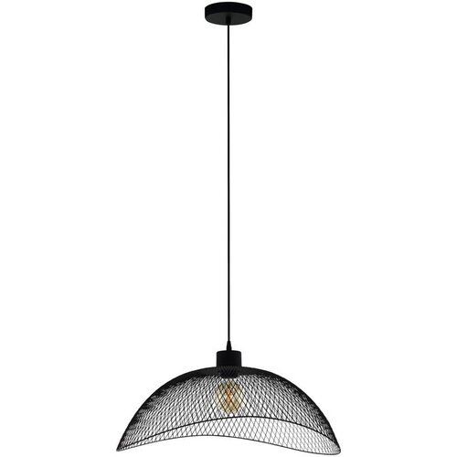 Eglo Viseća lampa POMPEYA E27 57 cm crna rešetka 43305 Cene