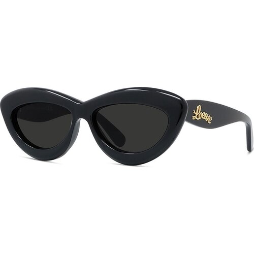 Loewe Curvy Black Cat Eye Sunglasses - ONE SIZE (54) Slike