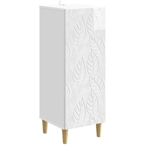 vidaXL Kreveta Bijela visokog sjaja 33 x 34 5 x 90 cm - Bijela visokog sjaja Cijene