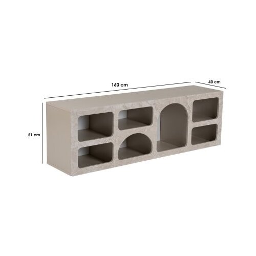 Hanah home komoda s ladicama, 160x51x40 cm Slike