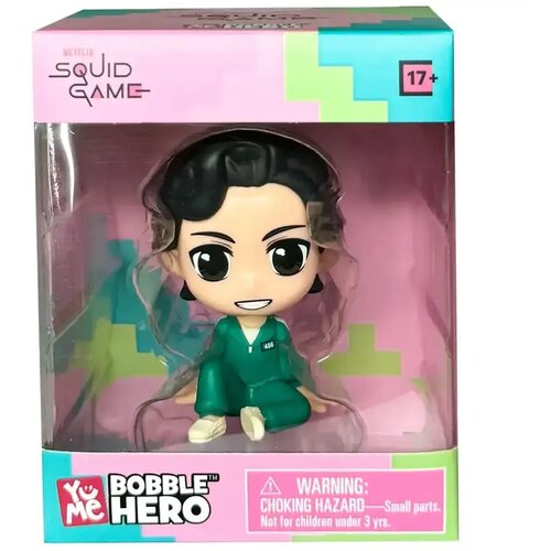 Flair Toys Squid Game Bobble Hero Seong Gi-Hun figura 7 cm Cene