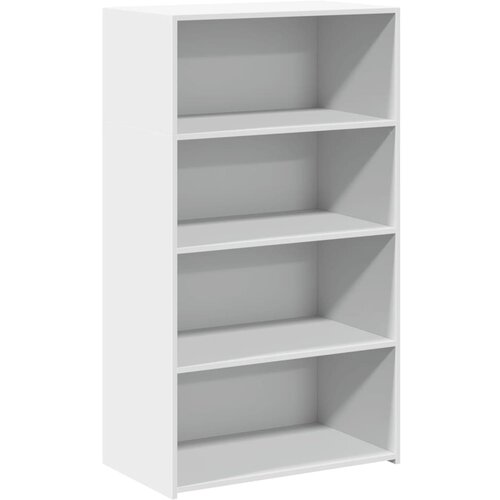 Maison Chic Visoka omara - Komoda - Predalnik bela 70x41x124 cm inženirski les, (21722687) Slike