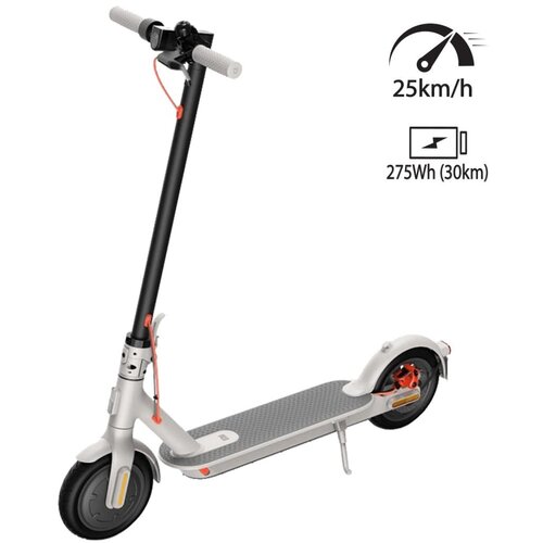 Xiaomi Električni skuter, 8.5&amp;rdquo; ( 22.6cm) točkovi, 25 km/h &amp;ndash; Mi Scooter 3, Gray Slike
